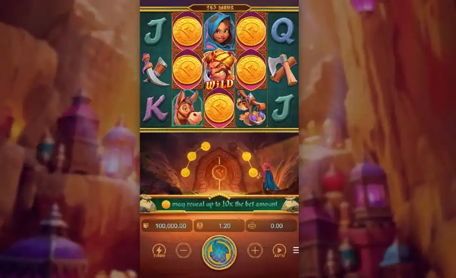 Как играть в слот Alibaba's Cave of Fortune от PG Soft